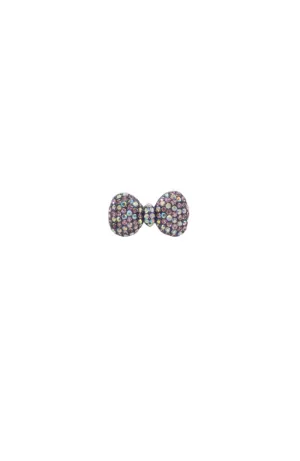 Pink/AB Bow Brooch