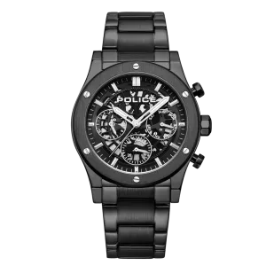 Police Knotty Gents Black Dial Watch