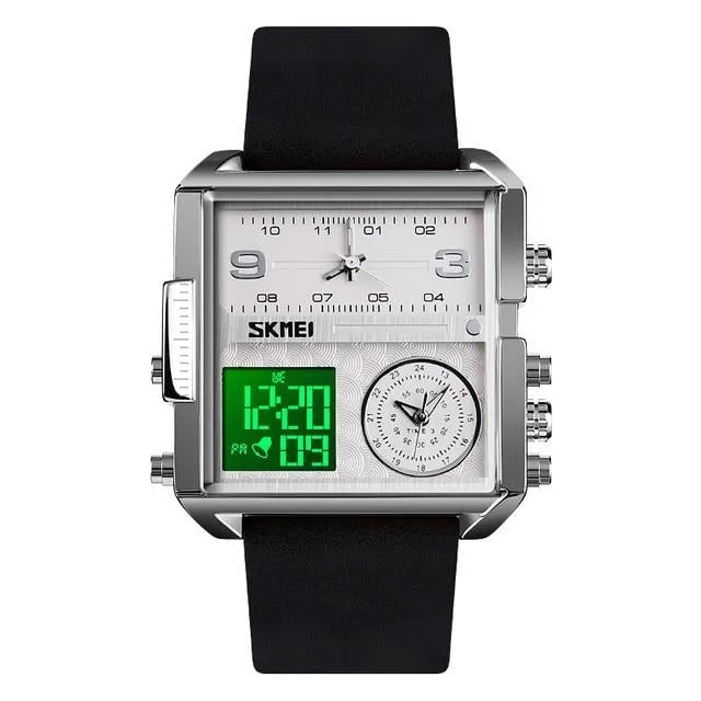 Quartz Digital Watch Creative Sport Watches Male Waterproof Wristwatch