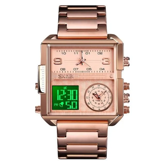 Quartz Digital Watch Creative Sport Watches Male Waterproof Wristwatch
