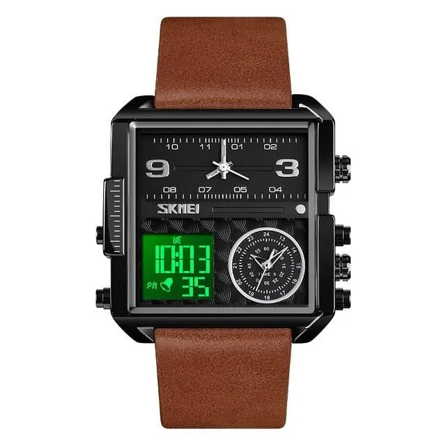 Quartz Digital Watch Creative Sport Watches Male Waterproof Wristwatch