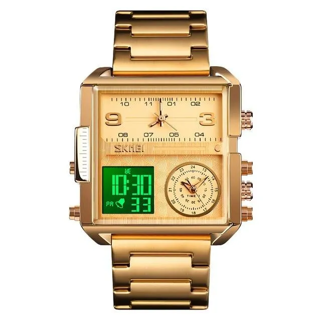 Quartz Digital Watch Creative Sport Watches Male Waterproof Wristwatch