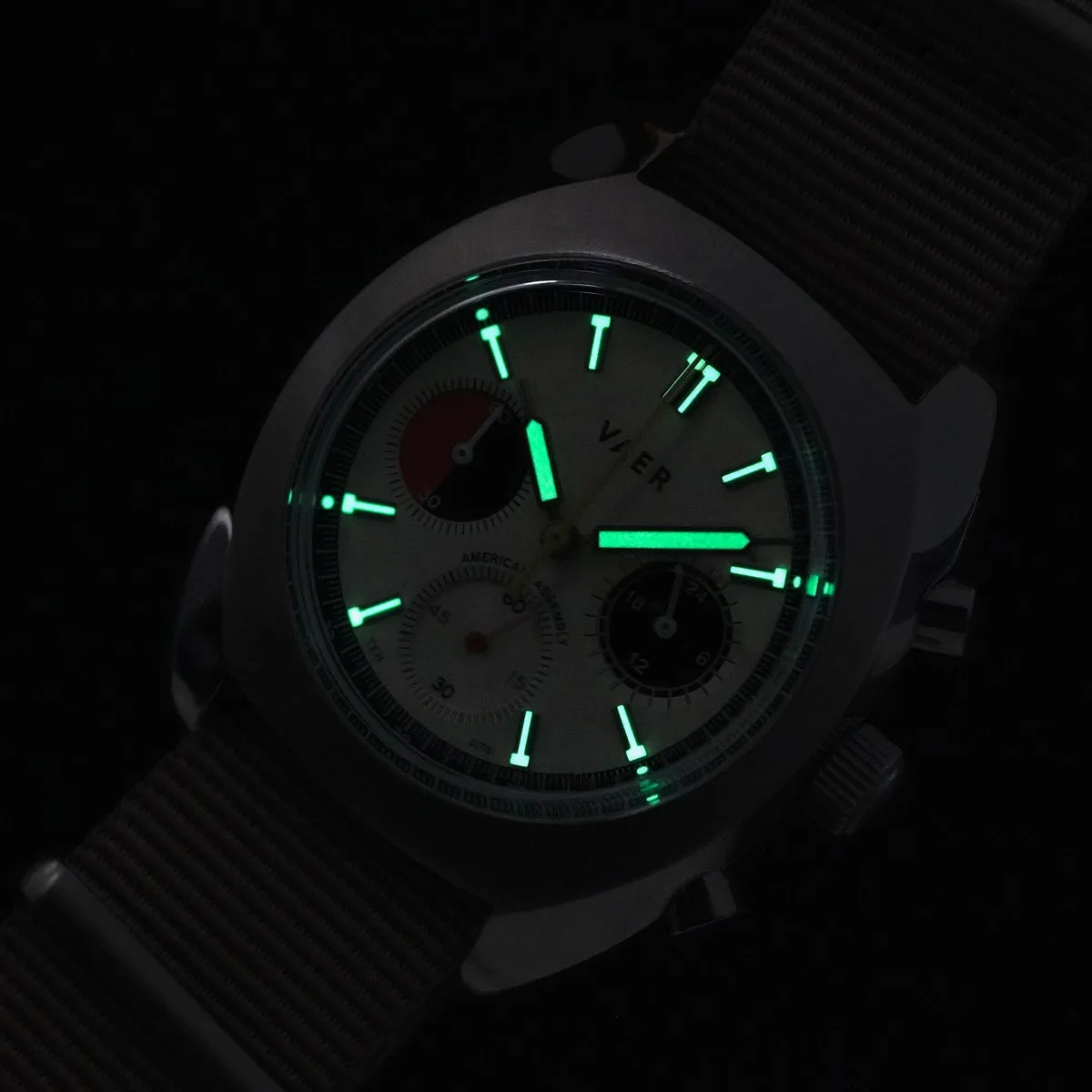 R1 USA Racing Chronograph - Black 38mm