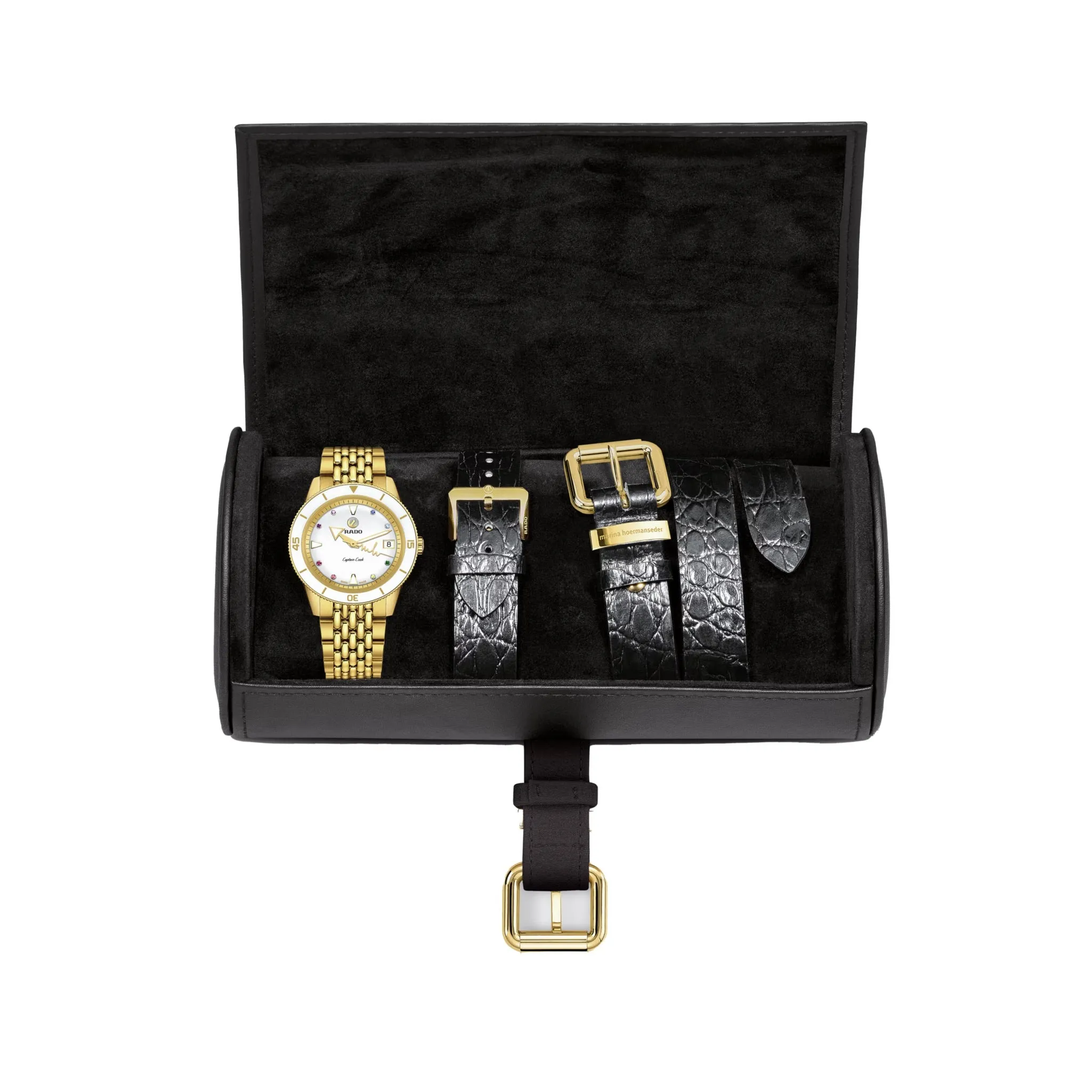 Rado Captain Cook x Marina Hoermanseder Heartbeat YG PVD