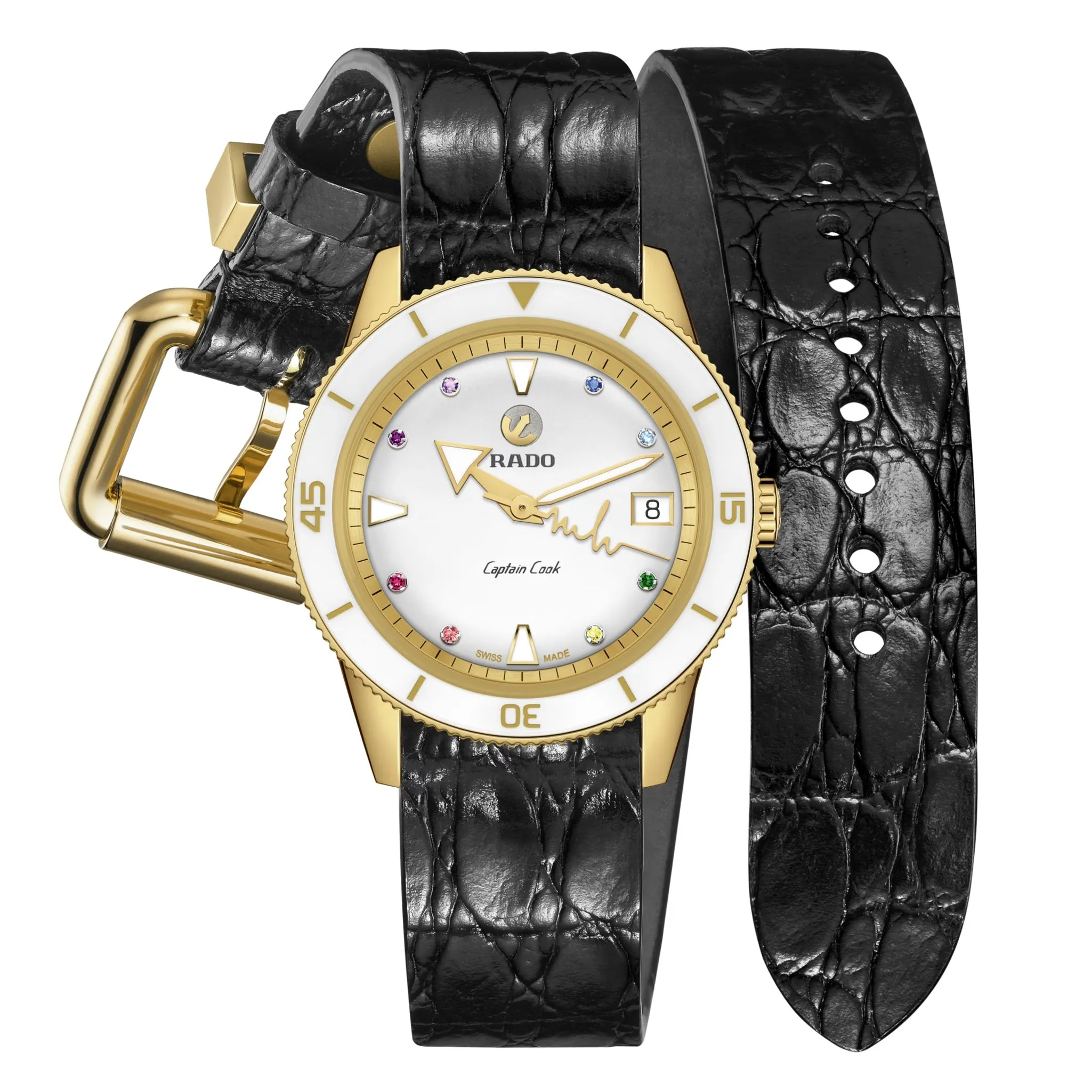 Rado Captain Cook x Marina Hoermanseder Heartbeat YG PVD