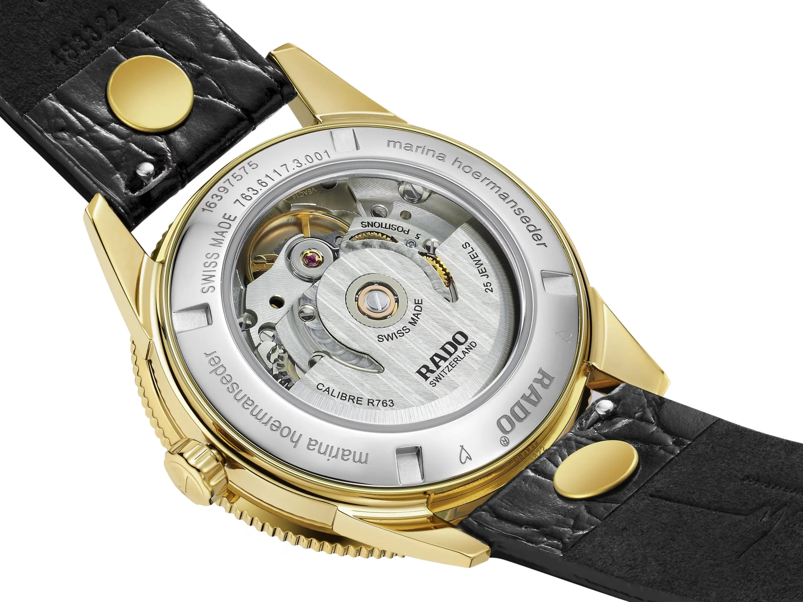 Rado Captain Cook x Marina Hoermanseder Heartbeat YG PVD