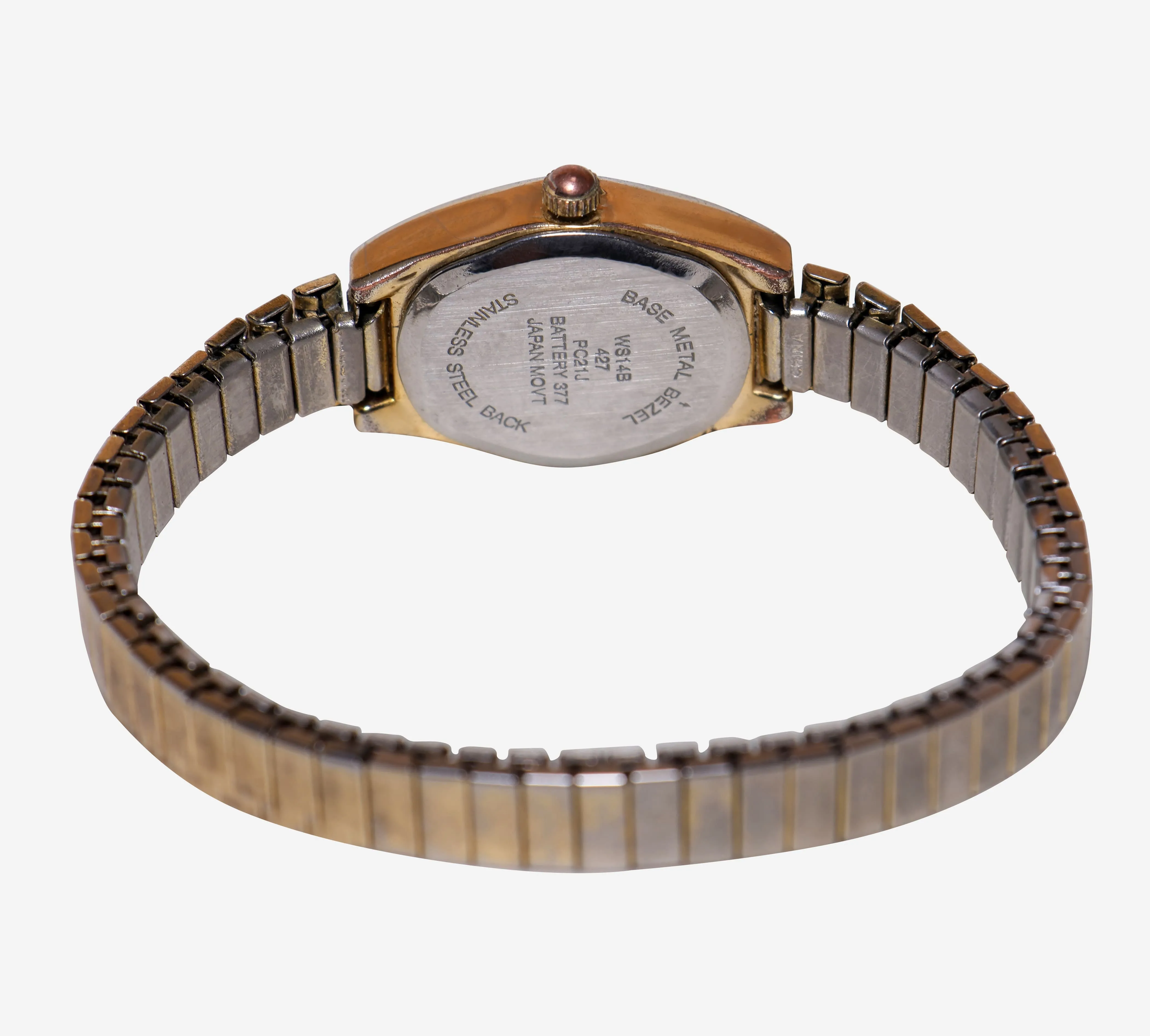 Rewound Gold Bracelet Quartz Analog Watch