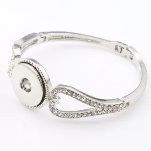 Rhinestone Snap Bracelet