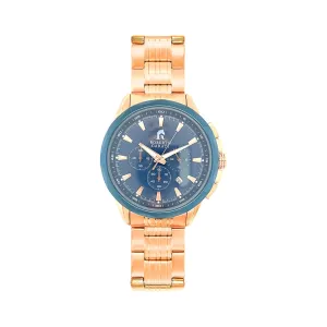Roberto Carati Gareth Blue and Rose Gold Men's Watch CA262-V6