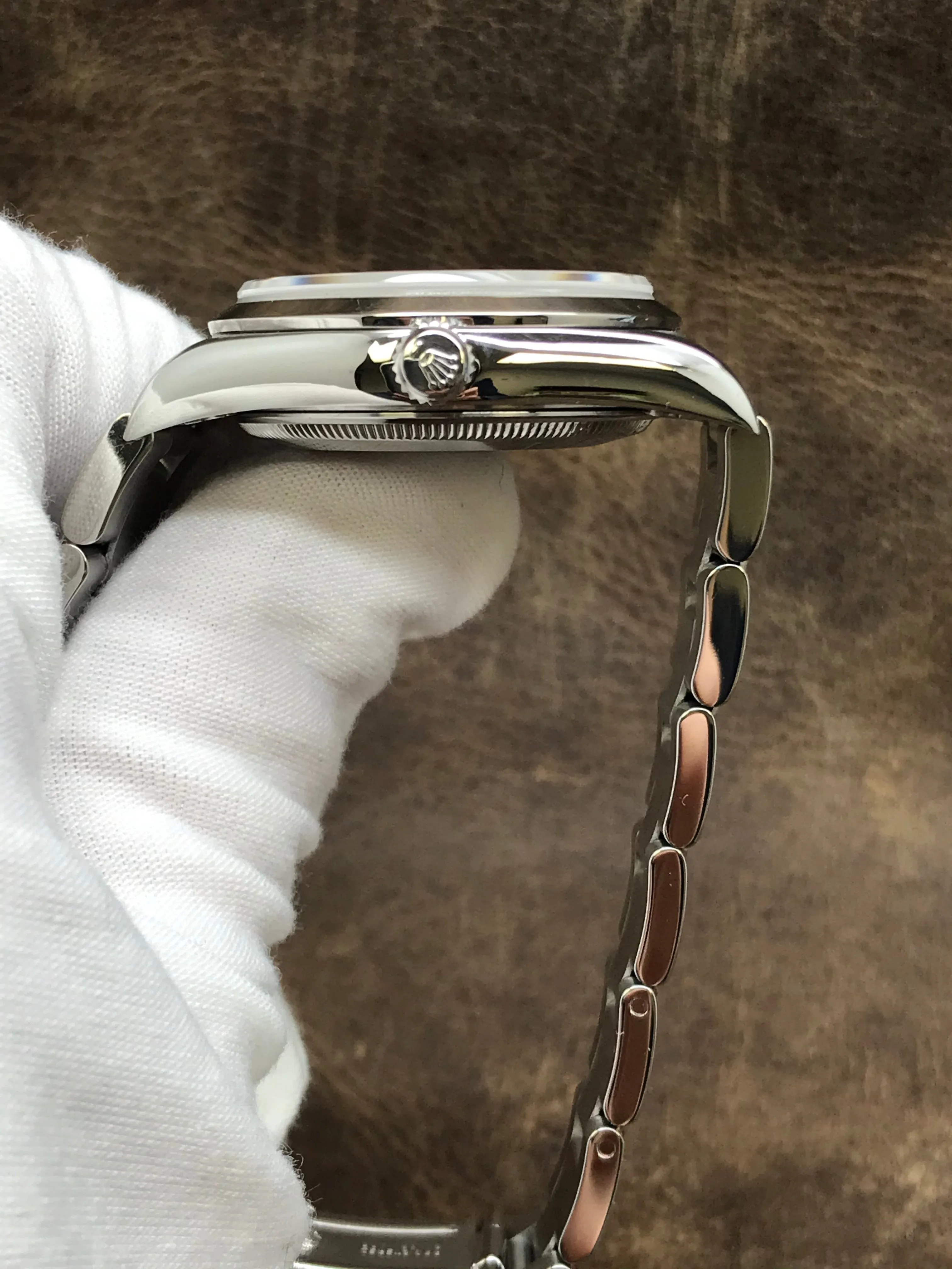 Rolex Air-King 14000 Silver Dial Automatic Watch