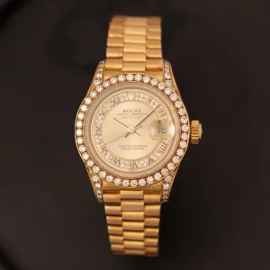 ROLEX CROWN COLLECTION PRESIDENT MYRIAD MODEL 69158