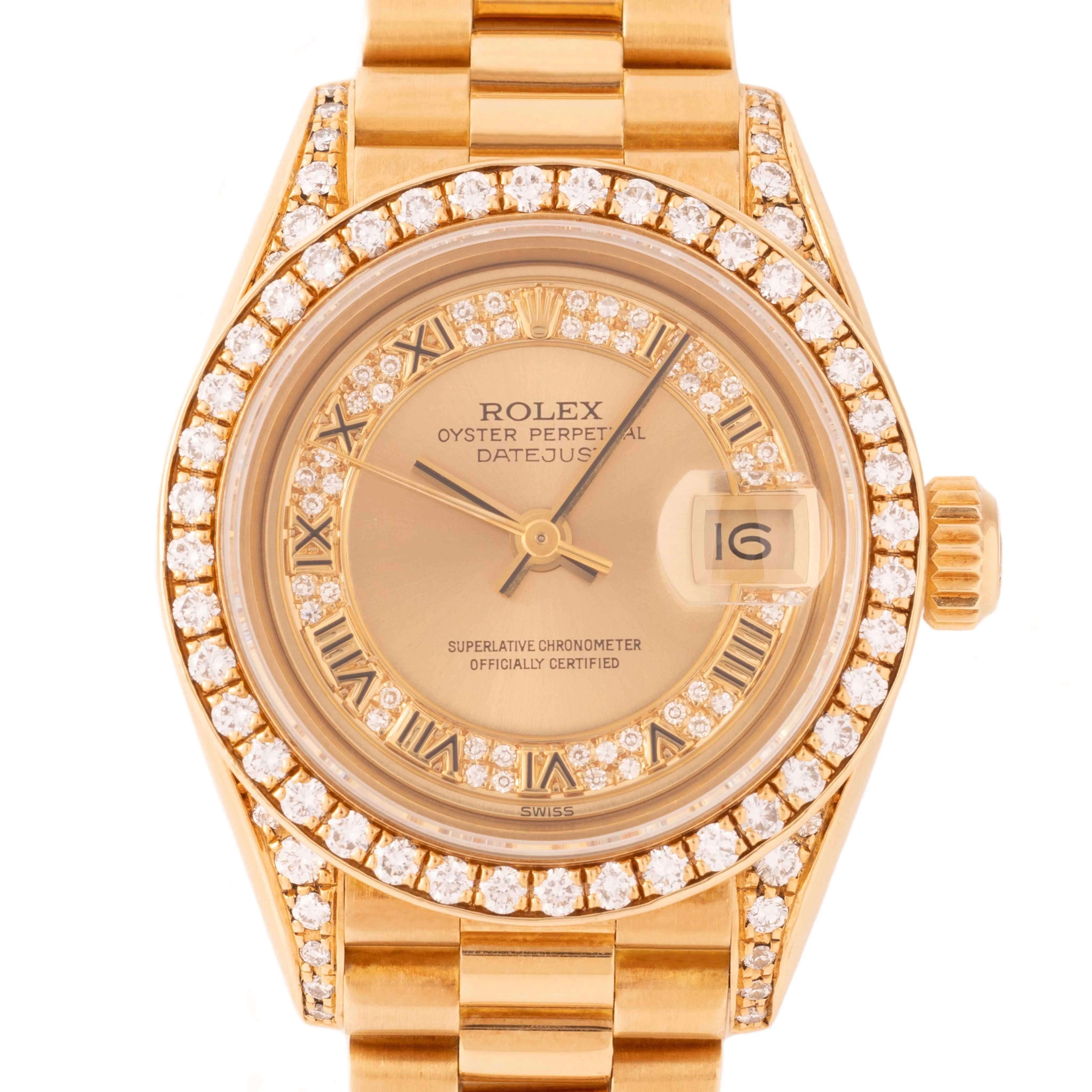 ROLEX CROWN COLLECTION PRESIDENT MYRIAD MODEL 69158
