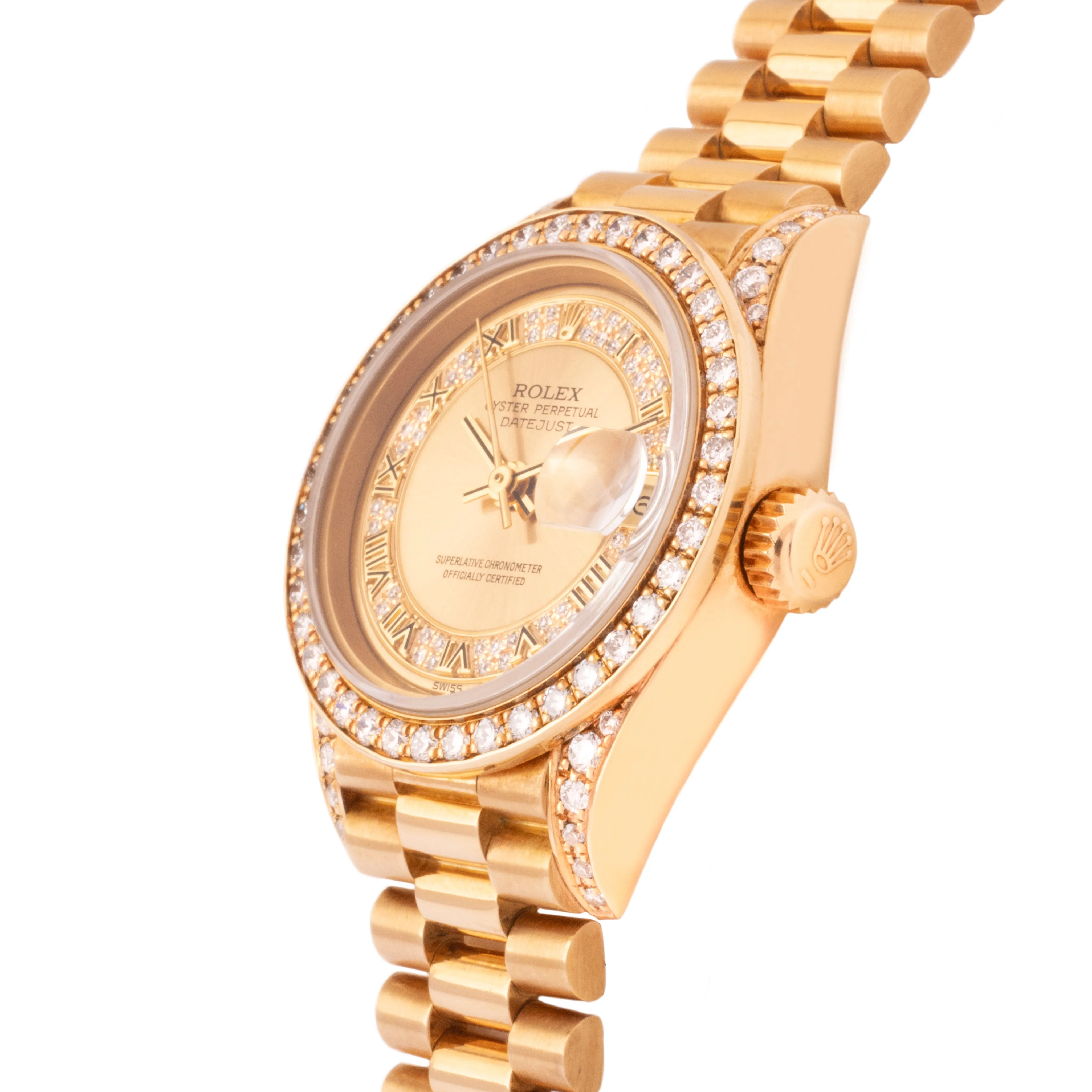 ROLEX CROWN COLLECTION PRESIDENT MYRIAD MODEL 69158