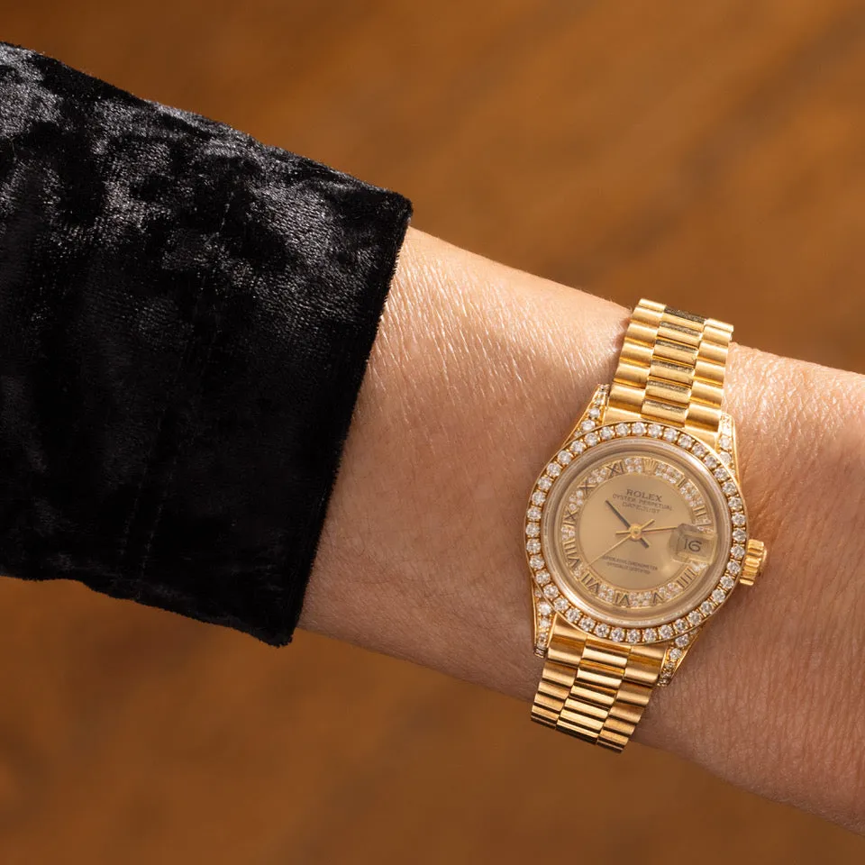 ROLEX CROWN COLLECTION PRESIDENT MYRIAD MODEL 69158