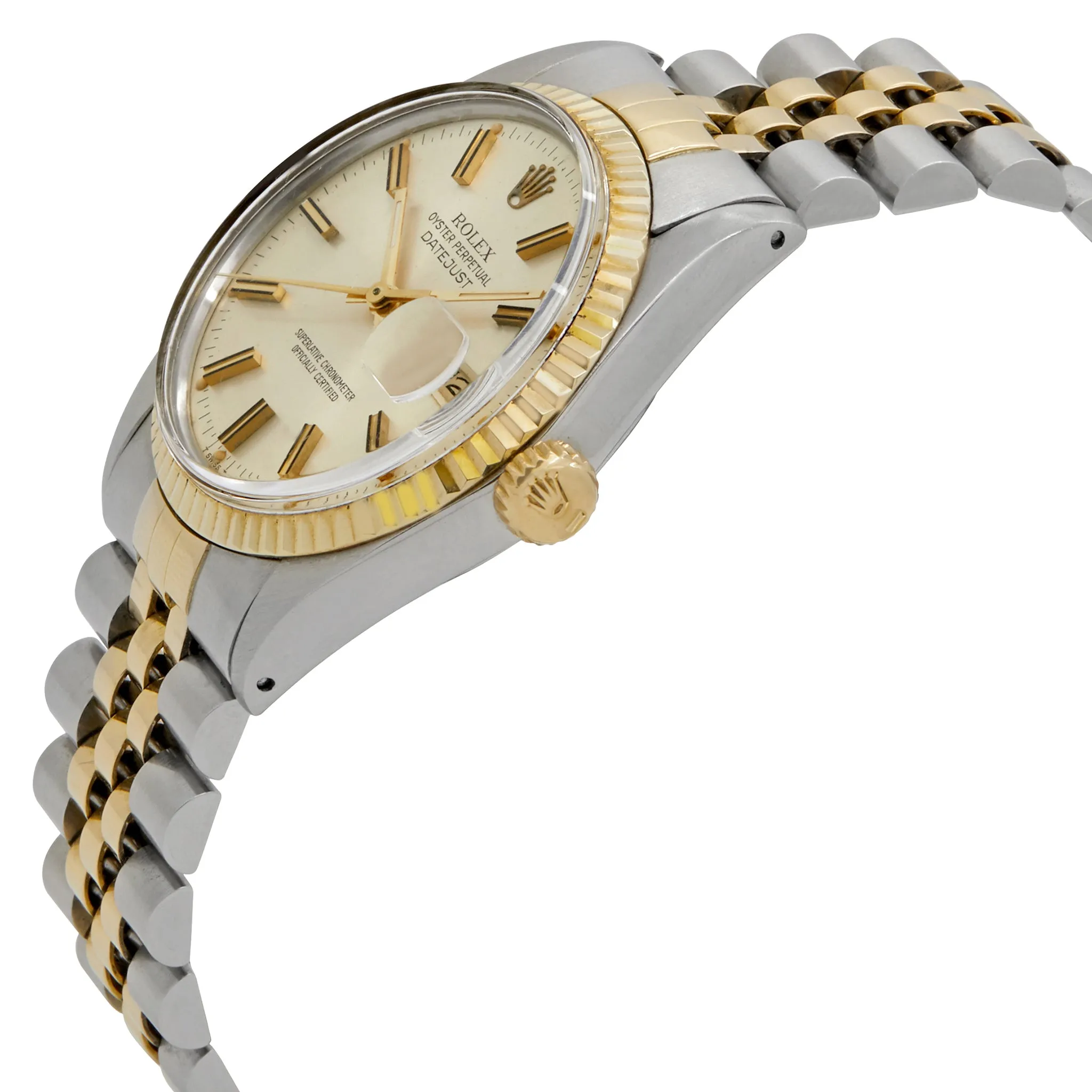 Rolex Datejust 16013 White Dial Automatic Watch