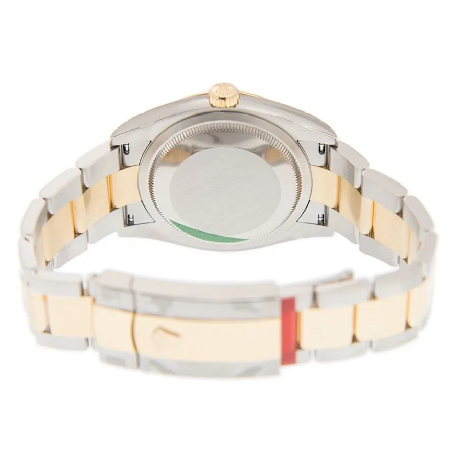 Rolex Datejust 36 Silver Diamond Dial Automatic Men's Steel and 18k Yellow Gold Oyster Watch 126203SRDO 116200SV