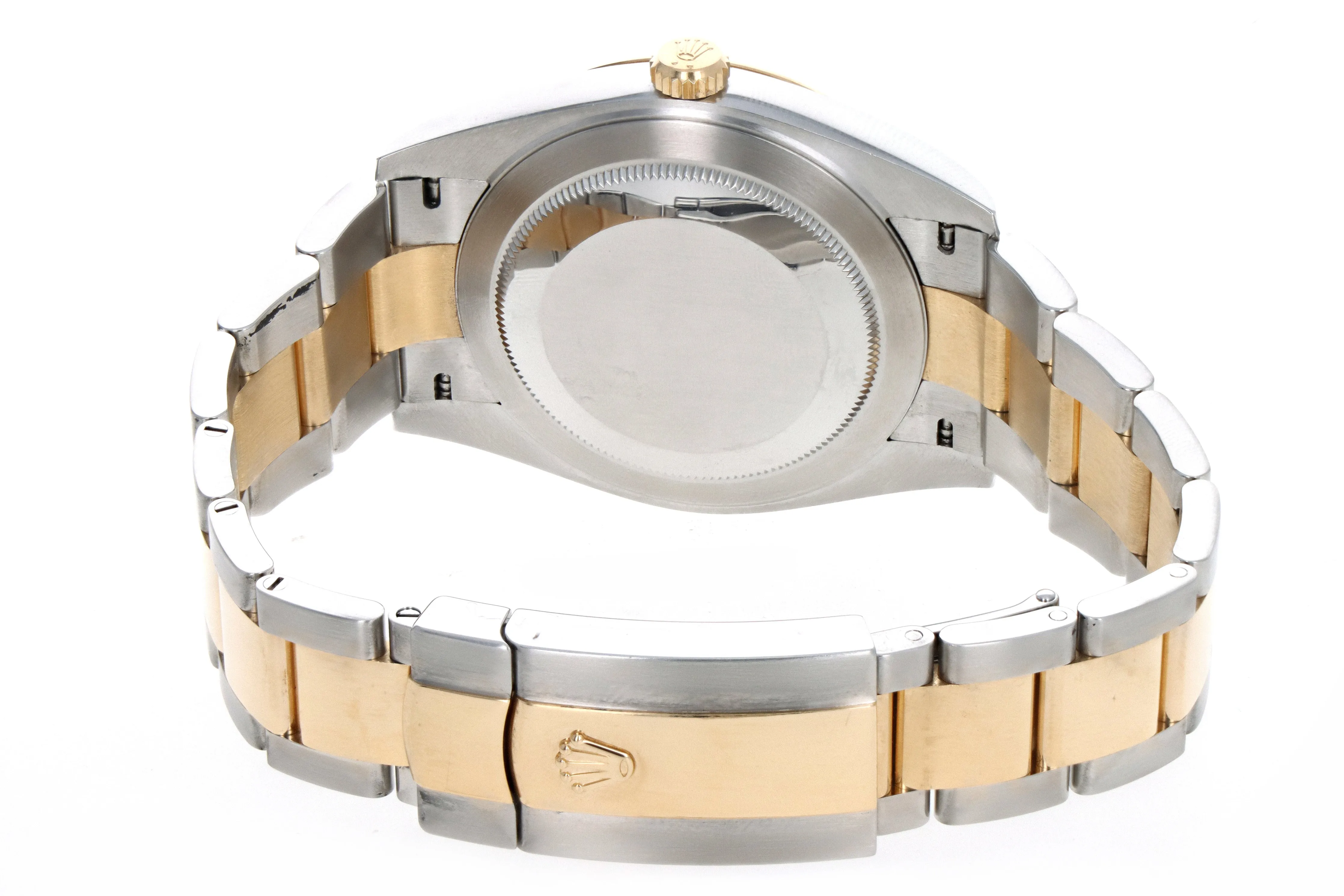 Rolex Datejust 41MM Model 126333 Two Tone White Stick Dial Box and Papers