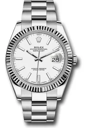 Rolex Datejust 41mm Watch 126334 wio