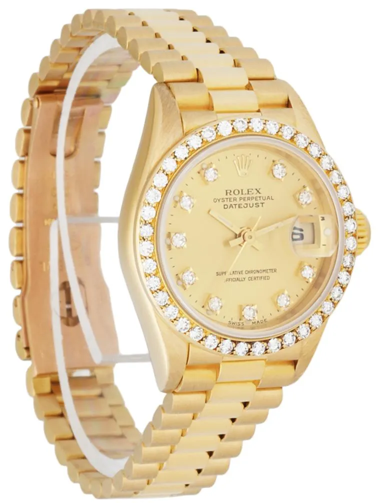 Rolex Datejust 69138 Diamond Dial & Bezel Box & Papers
