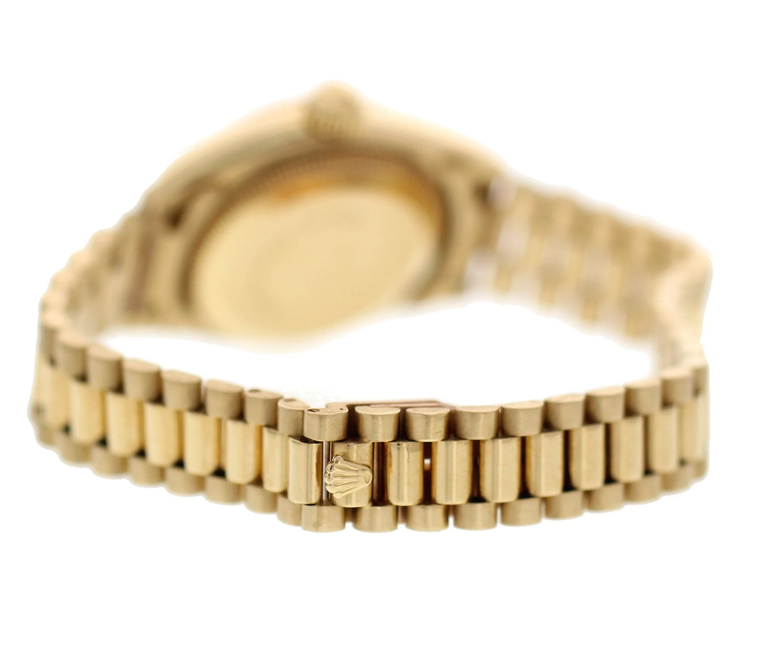 Rolex Datejust Diamond Dial 69178 Yellow Gold Ladies Watch