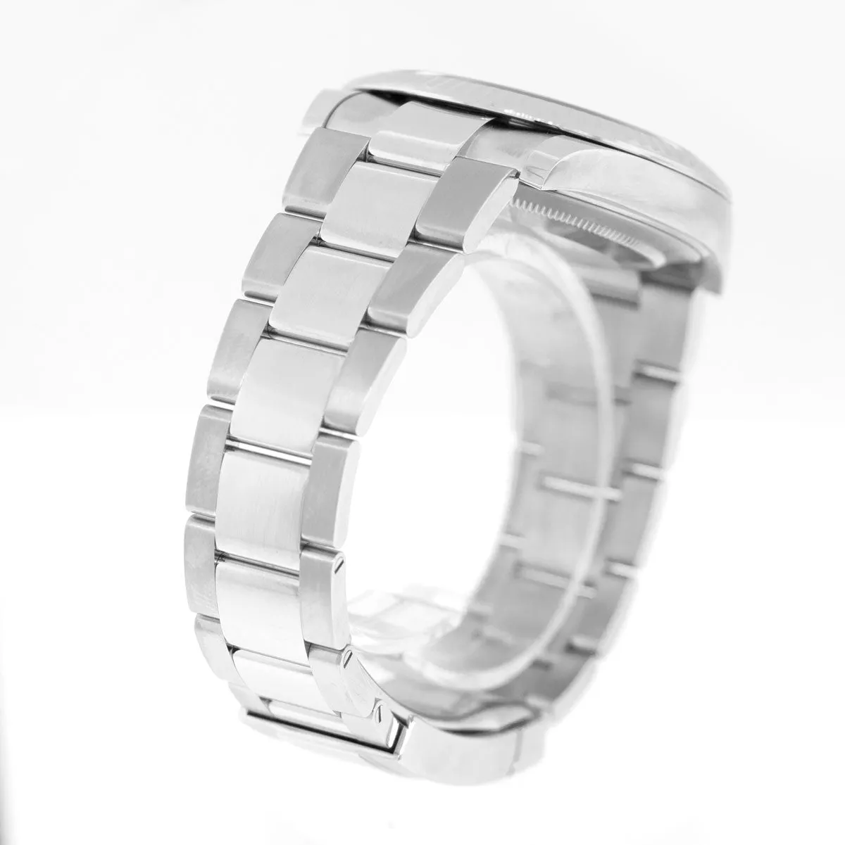Rolex Datejust II 41mm Stainless Steel Blue Roman Dial 18K White Gold Fluted Bezel 126334