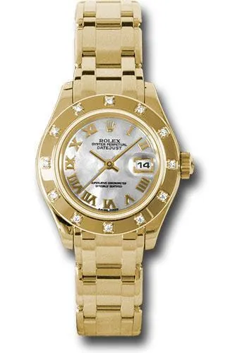 Rolex Datejust Pearlmaster Watch: 80318 mr