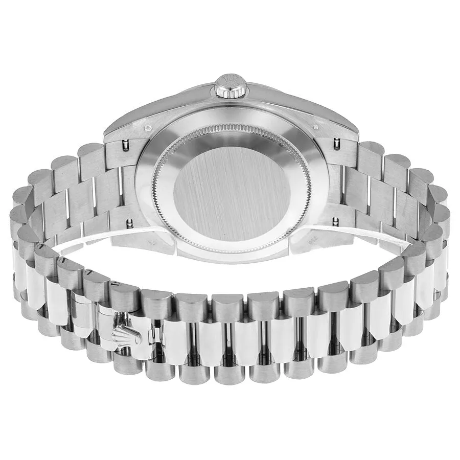 Rolex Day-Date 40 Black Dial 18K White Gold President Automatic Men's Watch BKSP 228239