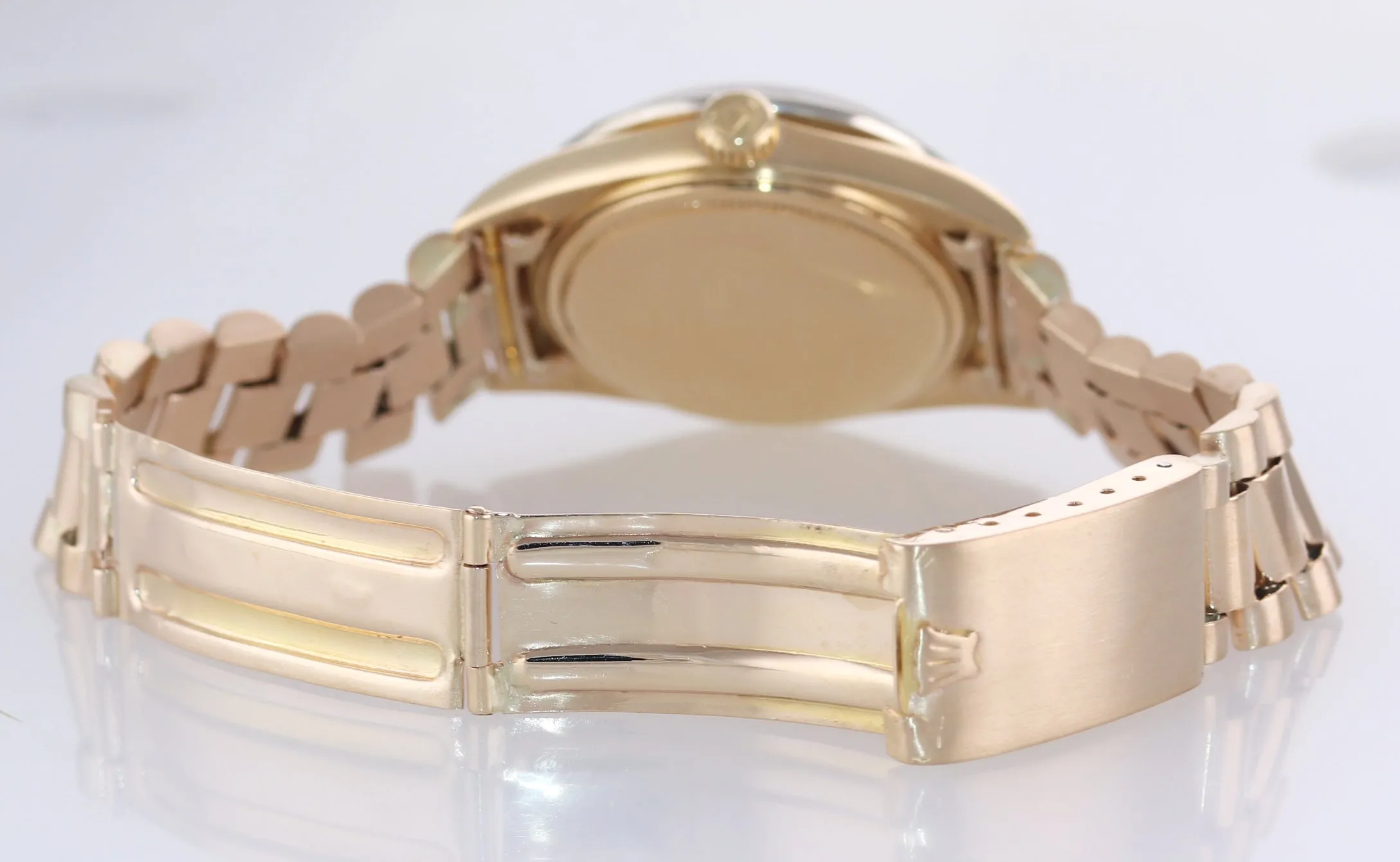 Rolex Day-Date President Black Diamond Bezel 36mm 1803 18K Yellow Gold  Watch
