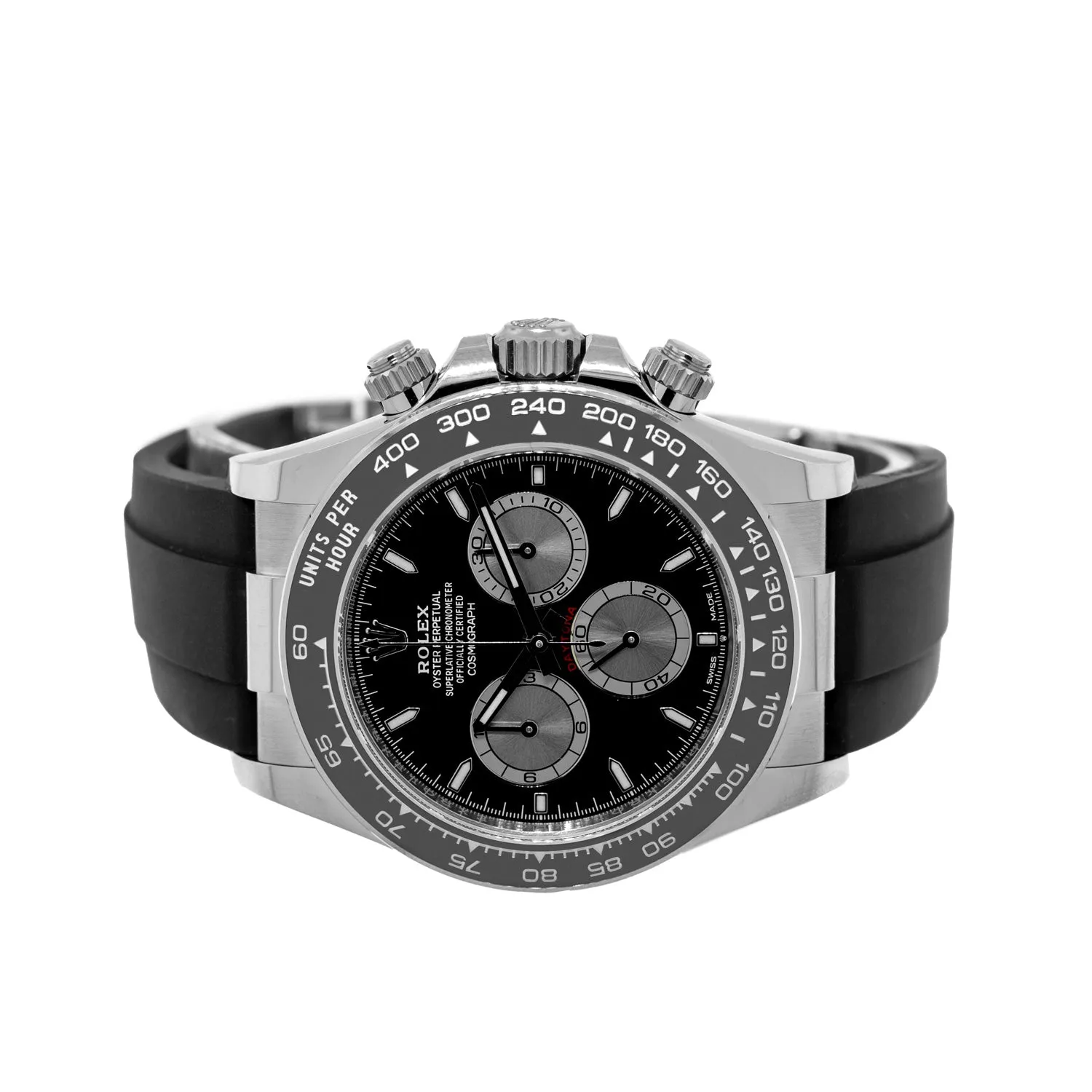 Rolex Daytona 40mm 18K White Gold Black Dial & Black Bezel 126519LN