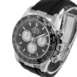 Rolex Daytona 40mm 18K White Gold Black Dial & Black Bezel 126519LN