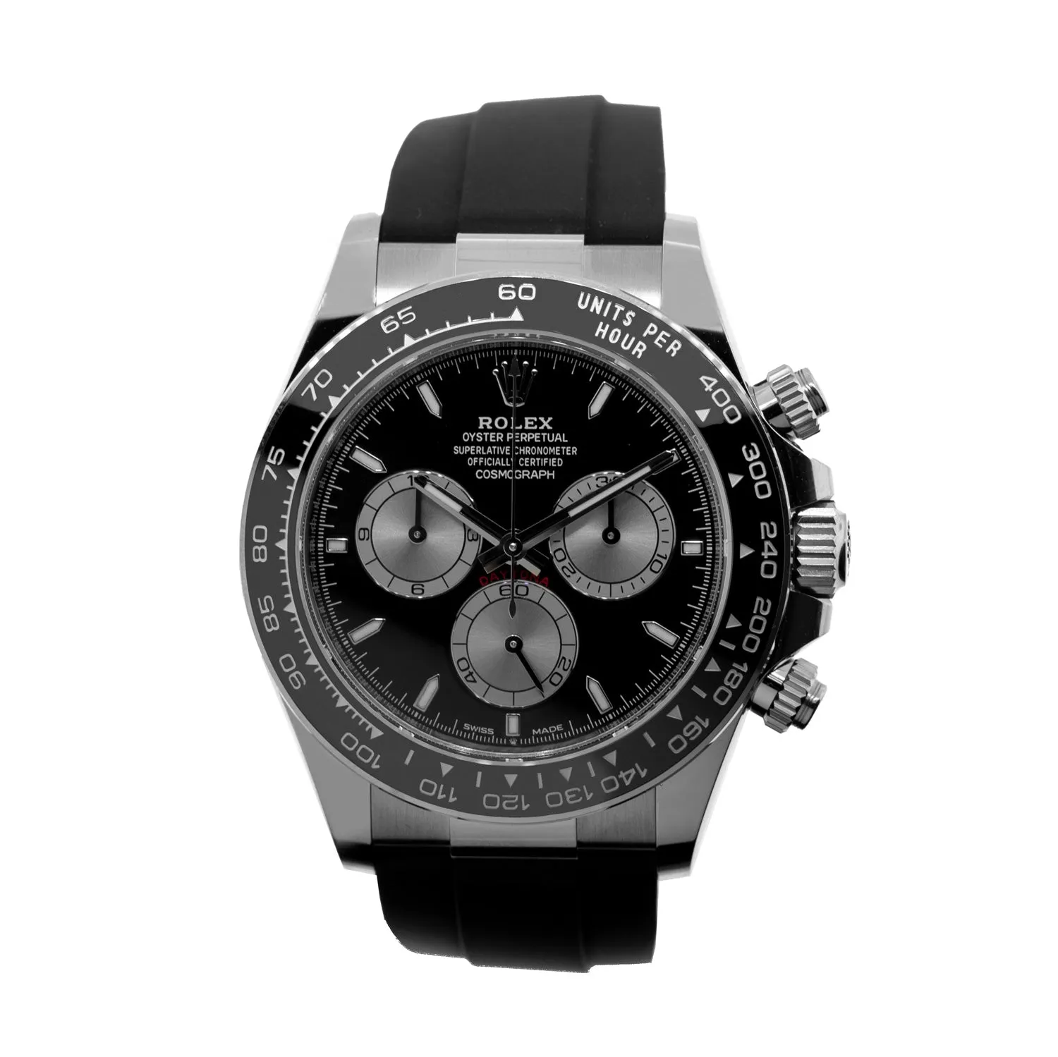 Rolex Daytona 40mm 18K White Gold Black Dial & Black Bezel 126519LN