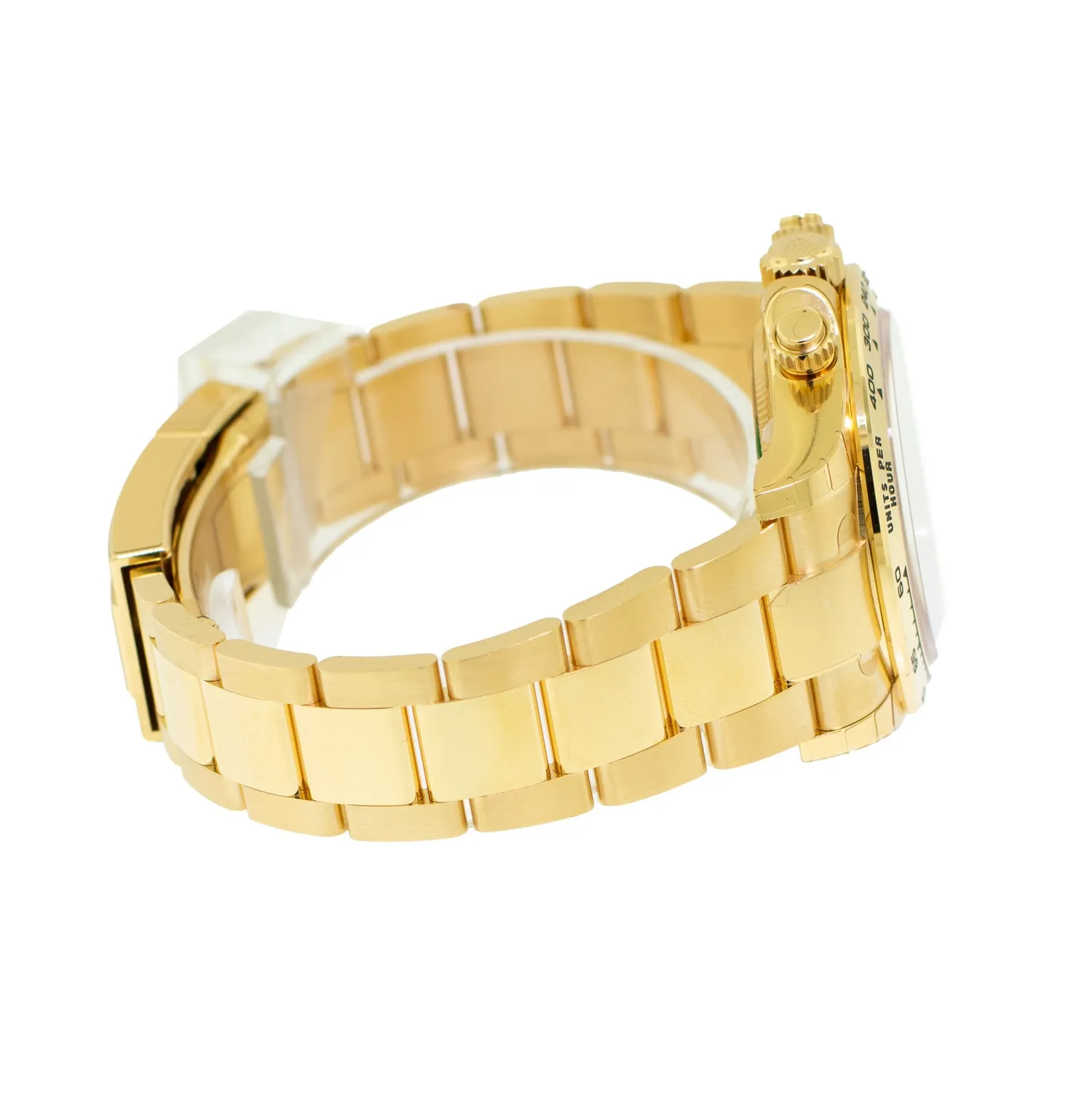 Rolex Daytona 40mm Yellow Gold Champagne Index Dial & Gold Bezel 126508