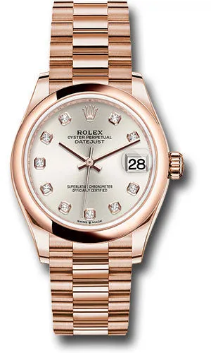 Rolex Everose Gold Datejust 31 Watch 278245 sdp