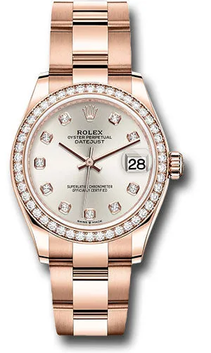 Rolex Everose Gold Datejust 31 Watch 278285RBR sdo