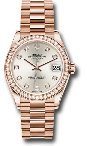 Rolex Everose Gold Datejust 31 Watch 278285RBR sdp
