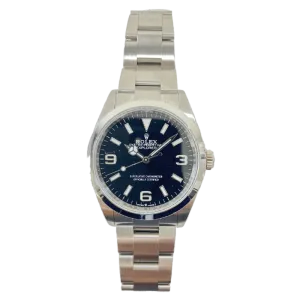 Rolex Explorer 124270 Black Dial Dec 2023