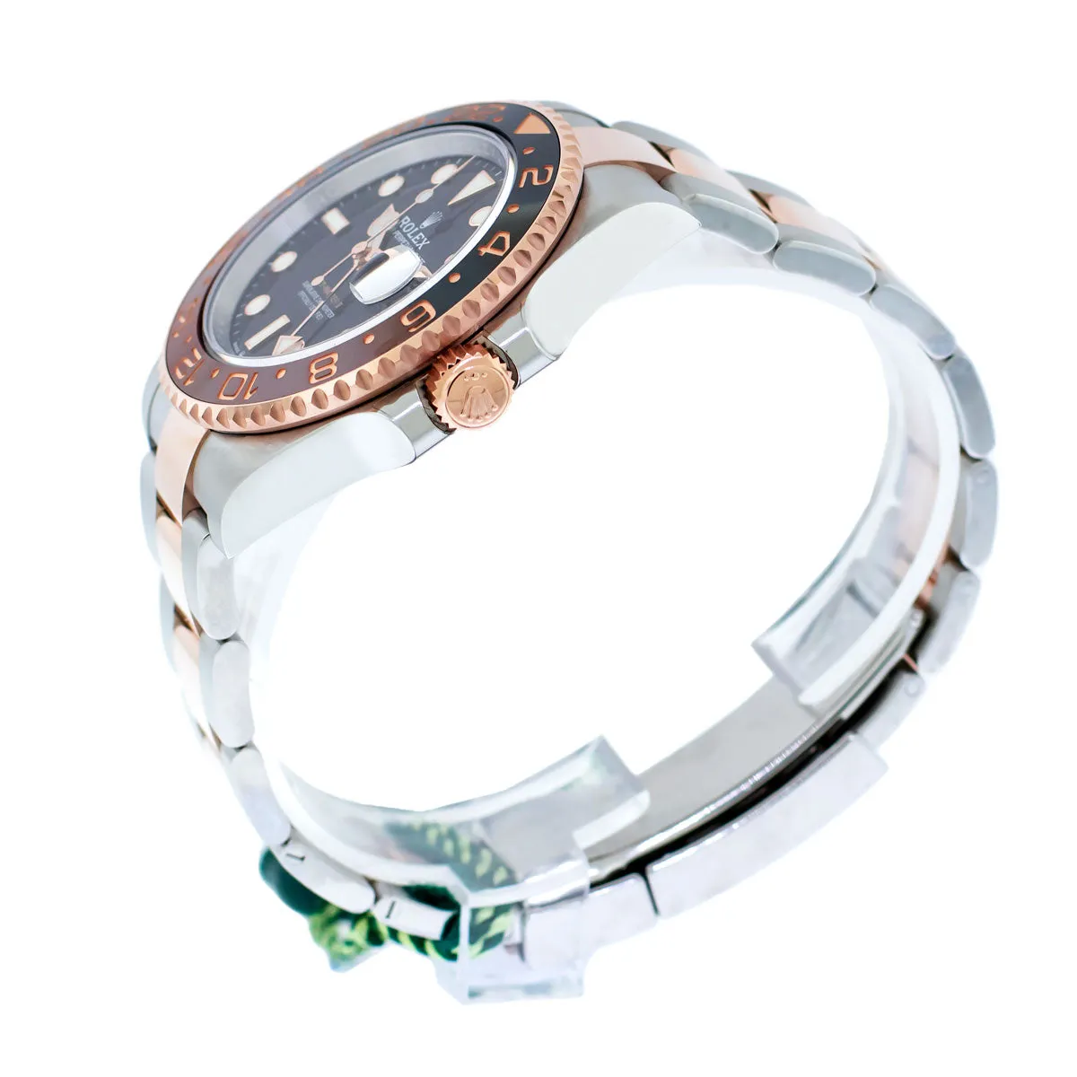 Rolex GMT-Master II "Root Beer" 40mm Everose Gold and Steel Black Dial & Brown Black Bezel 126711CHNR