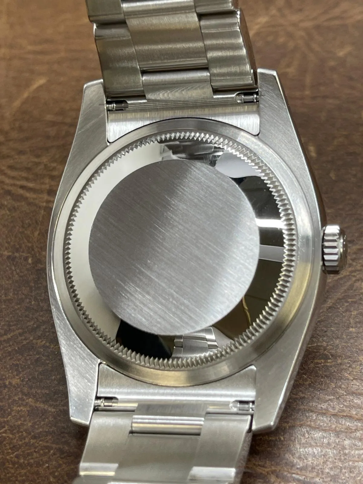 Rolex Oyster Perpetual 36mm 116000 Custom Tiffany Dial Automatic Watch