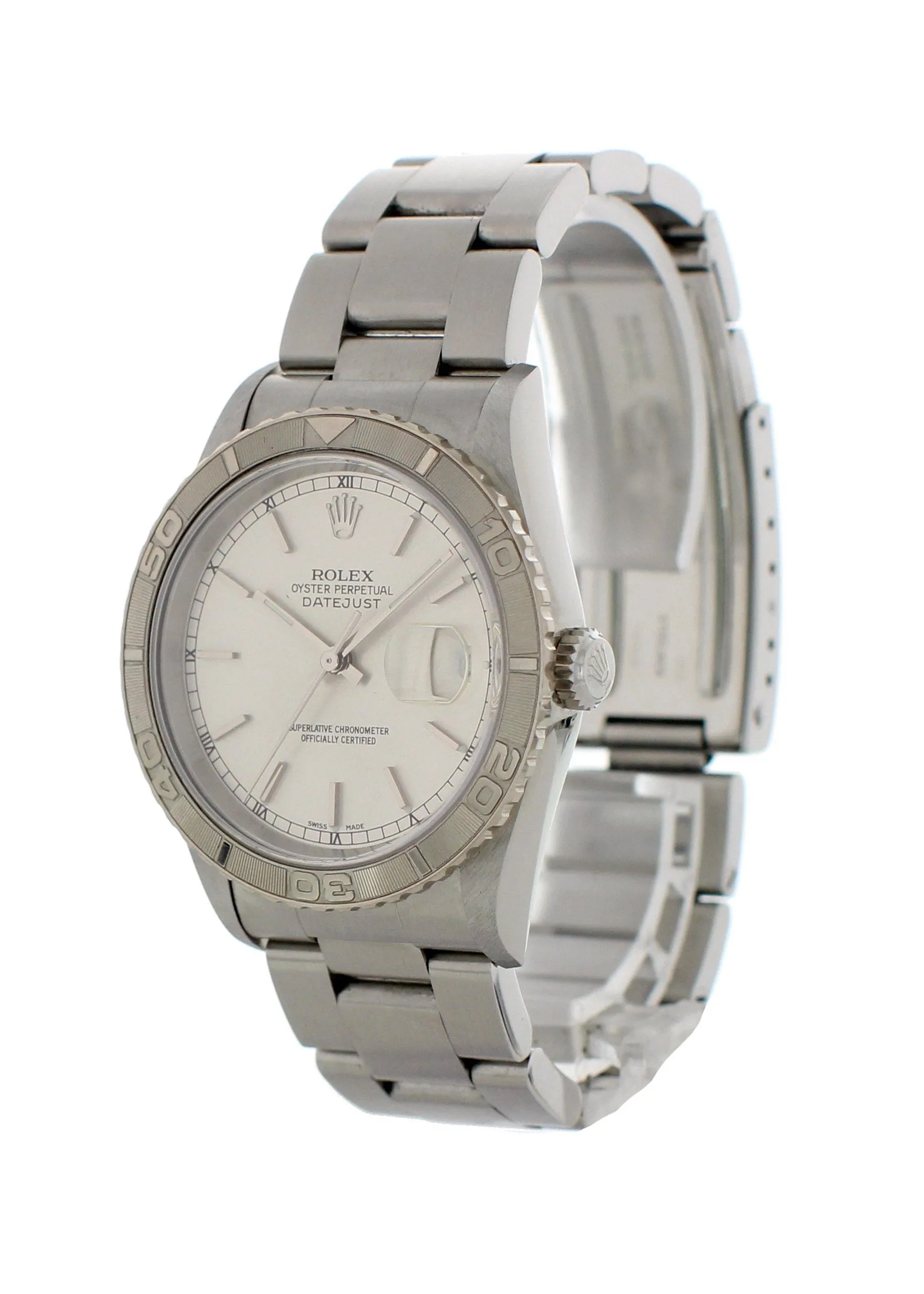 Rolex Oyster Perpetual Datejust Turn O'Graph 16264 Mens Watch