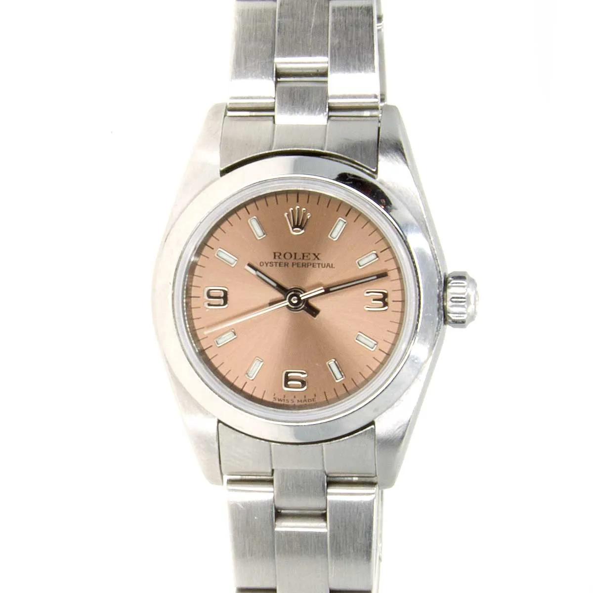 Rolex Oyster Perpetual Salmon Dial