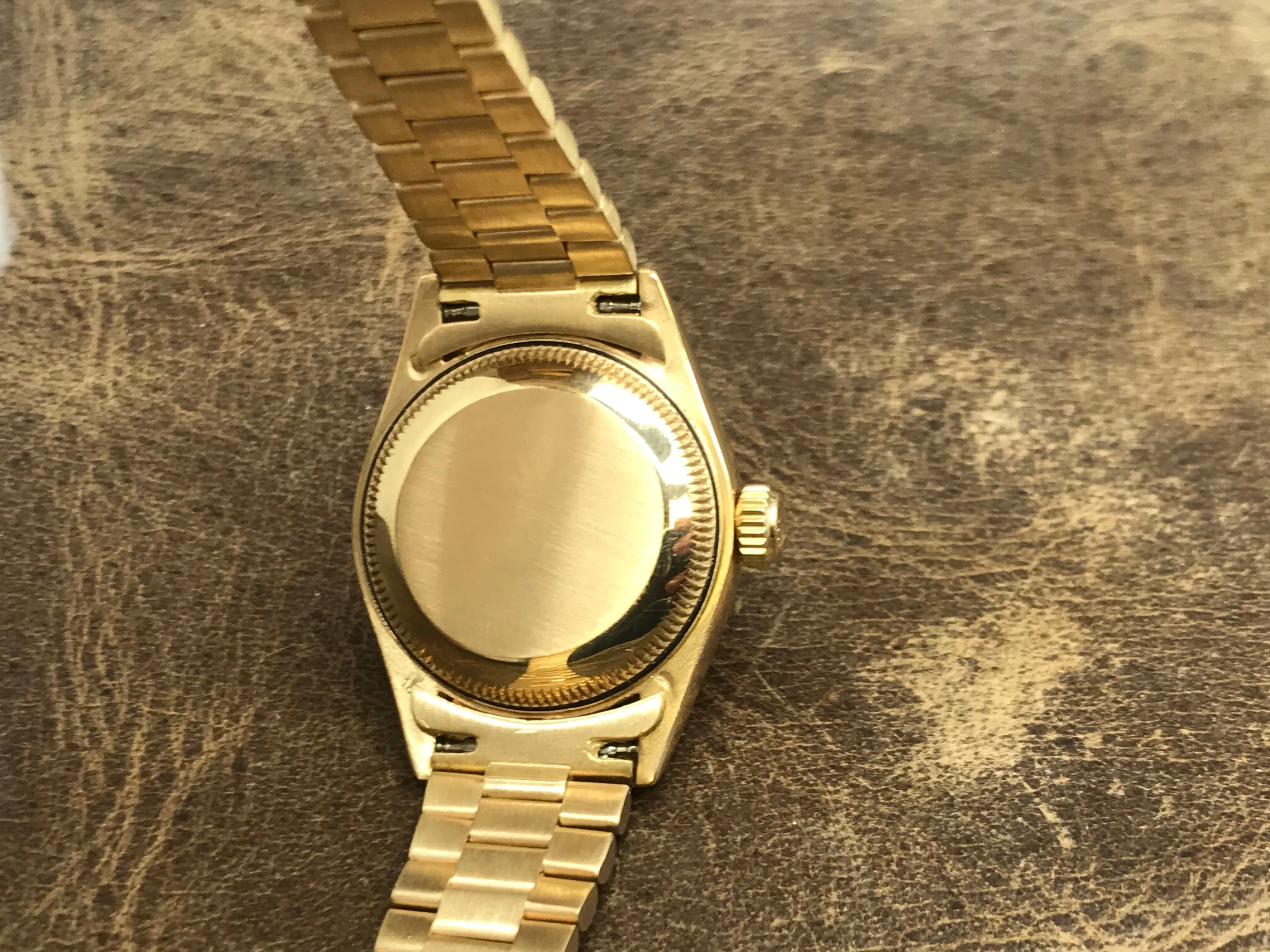 Rolex President 26mm Ladies President 69178 Gold Dial Automatic Women's Watch