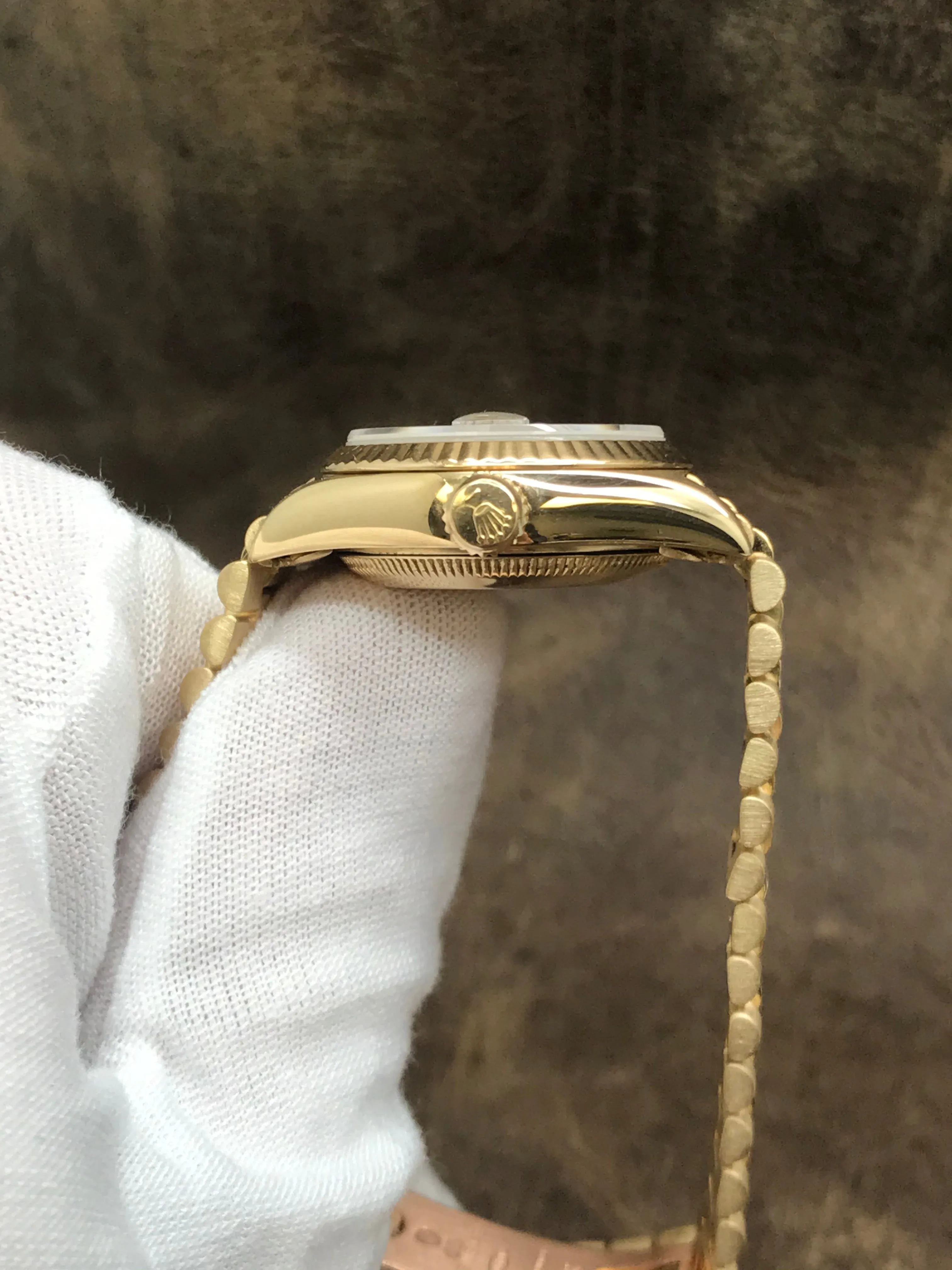 Rolex President 26mm Ladies President 69178 Gold Dial Automatic Women's Watch