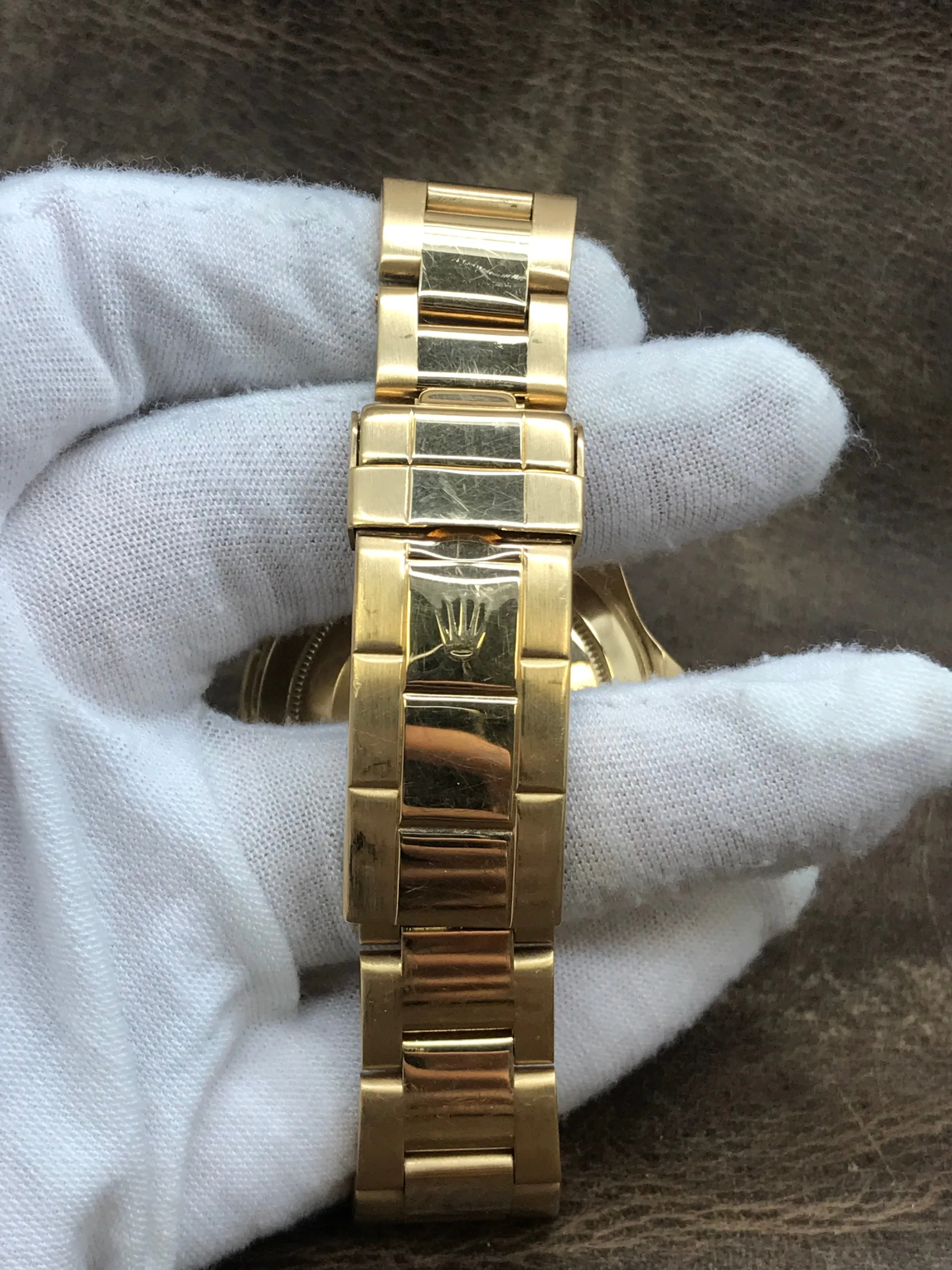 Rolex Submariner 18k Gold 16618 Blue Dial Automatic Men's Watch