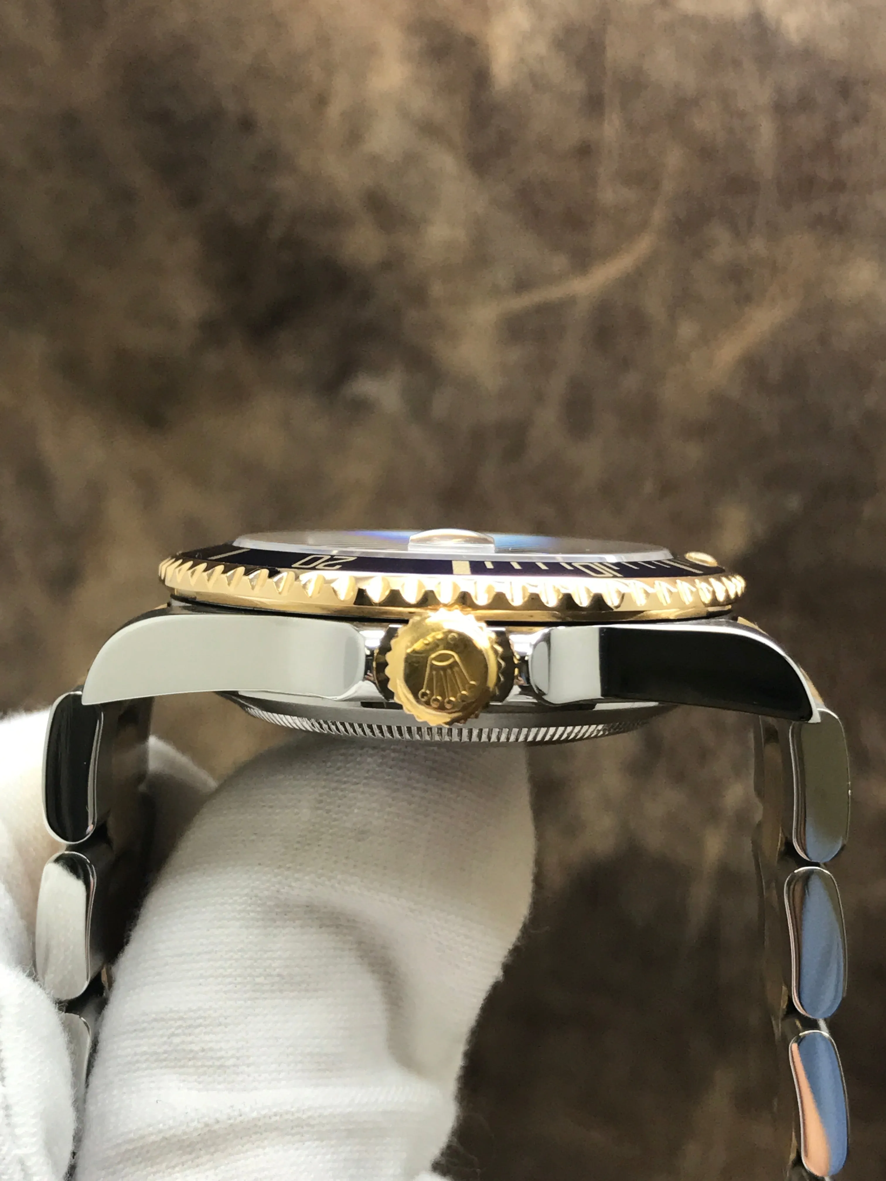 Rolex Submariner Date 16613 Blue Dial Automatic Men's Watch