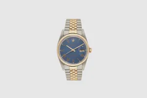 Rolex Two-Tone Oyster Perpetual Datejust with Service Papers 1981