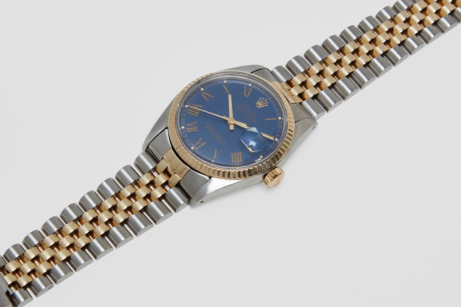 Rolex Two-Tone Oyster Perpetual Datejust with Service Papers 1981