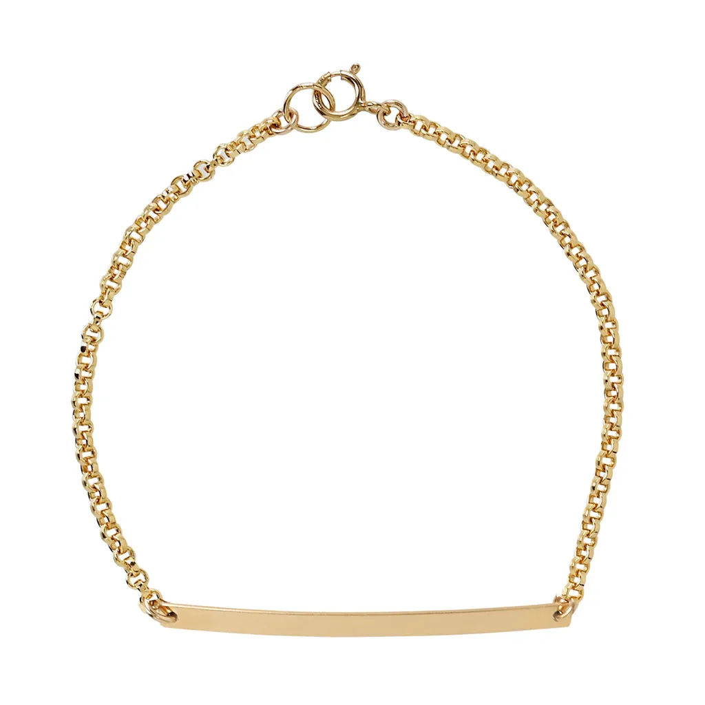 Rolo Bar Bracelet