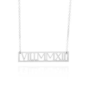 Roman Numeral Necklace