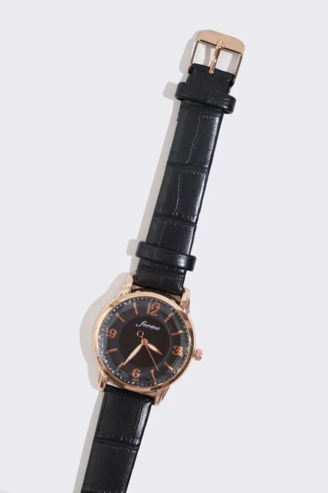 Round Face Watch
