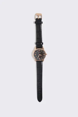 Round Face Watch